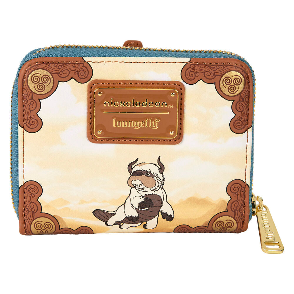 Loungefly Avatar The Last Airbender Aang Glider Staff Zip Around Wallet - Ginga Toys