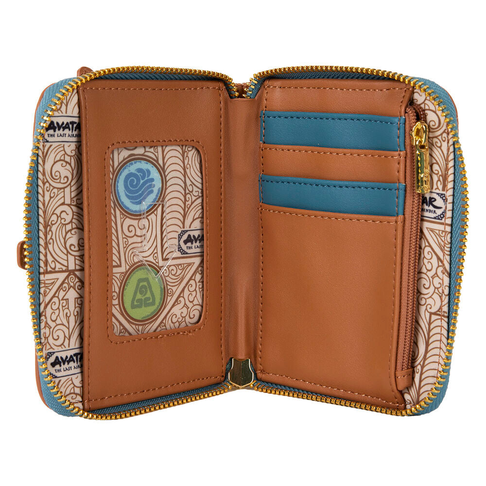 Loungefly Avatar The Last Airbender Aang Glider Staff Zip Around Wallet - Ginga Toys