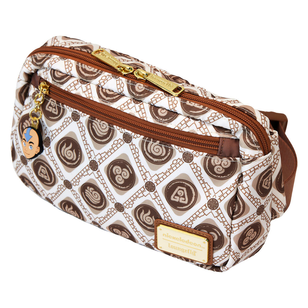 Loungefly Avatar The Last Airbender All-Over Print Nylon Sling Crossbody Bag - Ginga Toys