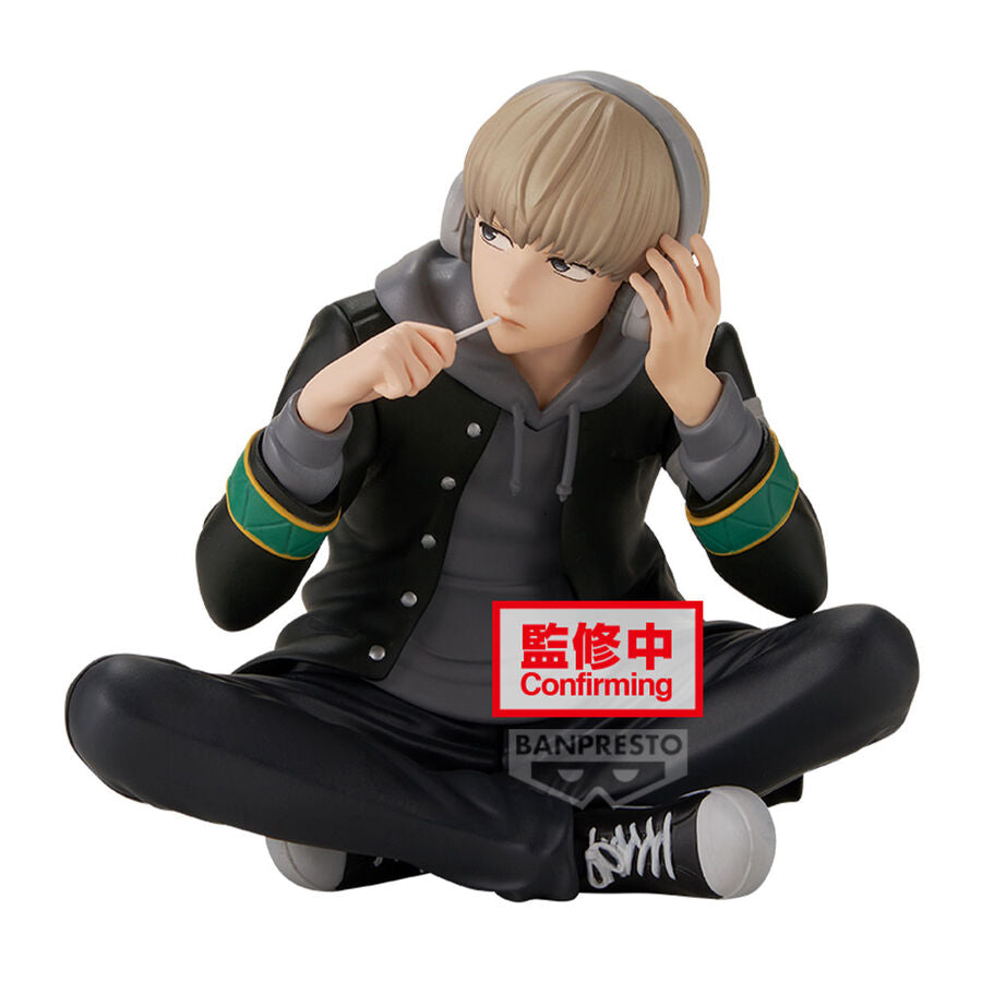 Wind Breaker Chatting time! Sitting Ren Kaji Figure - Ginga Toys