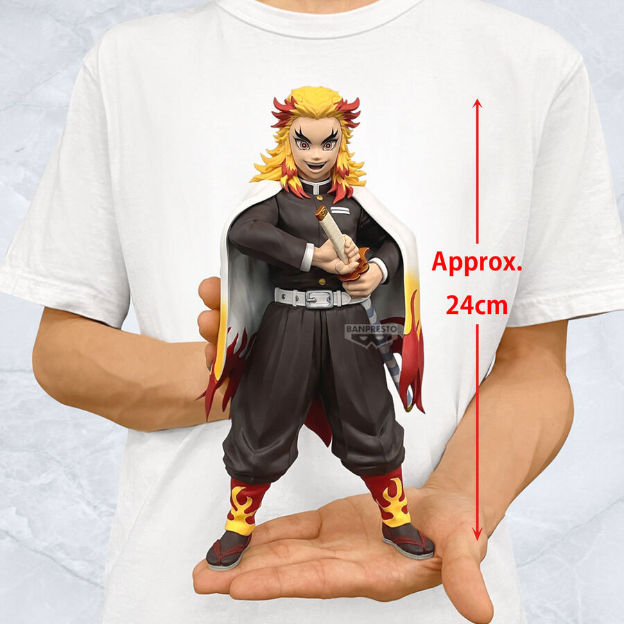 Demon Slayer: Kimetsu no Yaiba Grandista Kyojuro Rengoku Figure - Ginga toys
