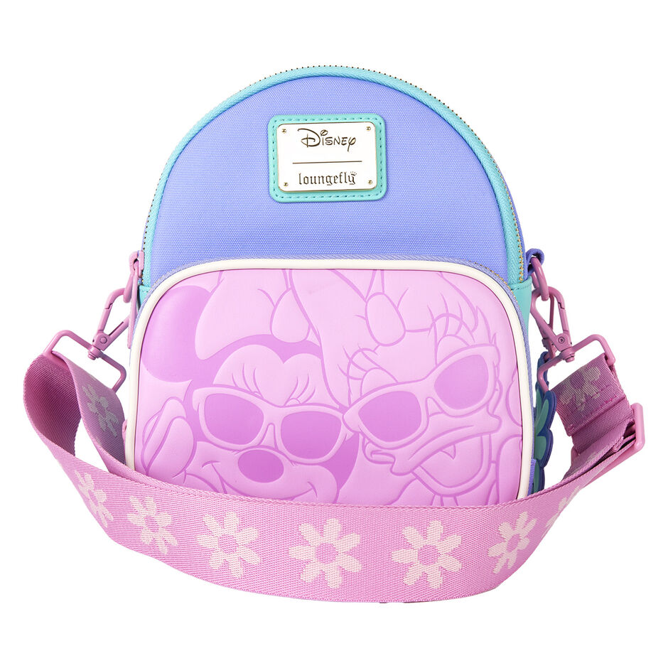 Loungefly Disney Daisy Duck And Minnie Mouse Mini Convertible Backpack - Ginga Toys