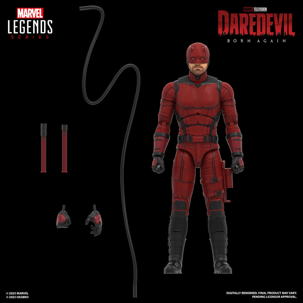 Daredevil: Born Again Marvel Legends Daredevil Action Figure - Ginga Toys