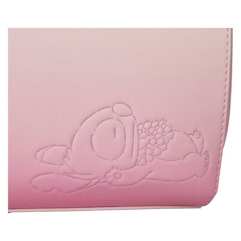 Loungefly Disney Stitch & Angel Cherry Blossom Heart Crossbody Bag - Ginga Toys