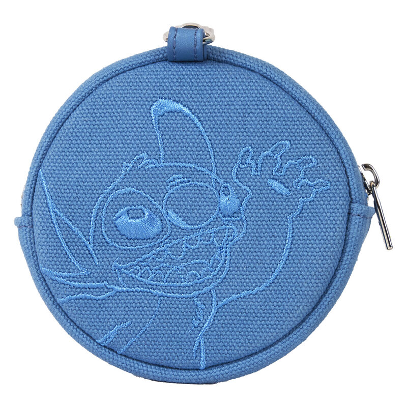 Loungefly Disney Stitch Ohana Canvas Convertible Belt Bag with Coin Bag - Ginga Toys