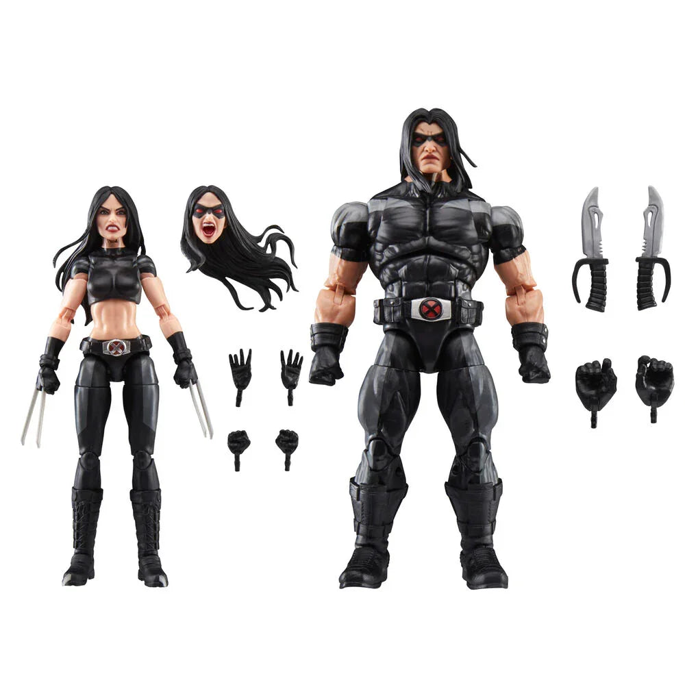 X-Force Marvel Legends Warpath and X-23 Action Figure Two-Pack