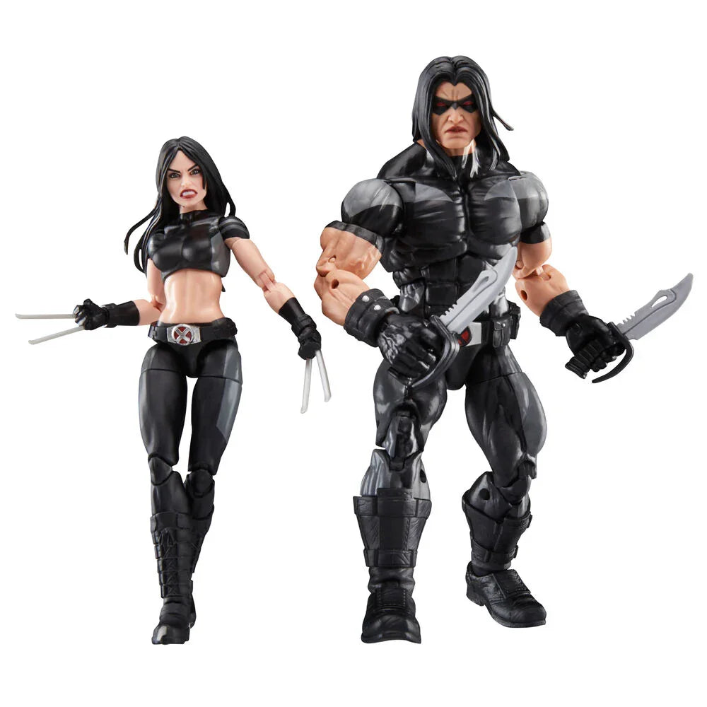 X-Force Marvel Legends Warpath and X-23 Action Figure Two-Pack