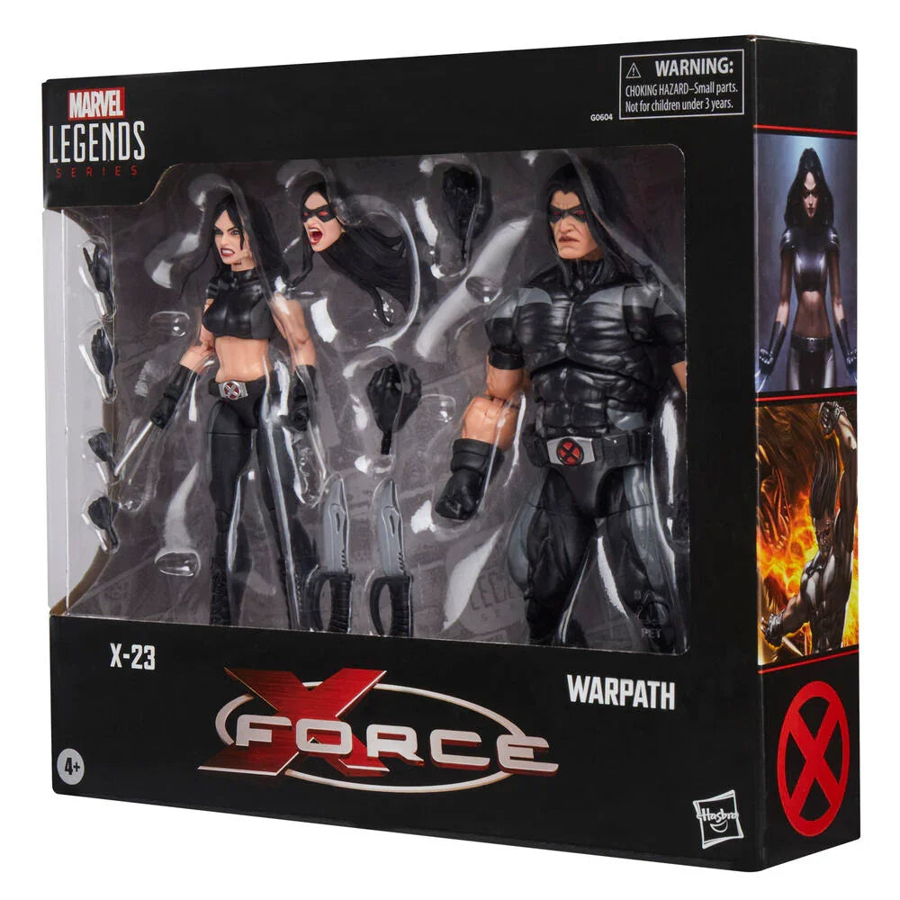 X-Force Marvel Legends Warpath and X-23 Action Figure Two-Pack