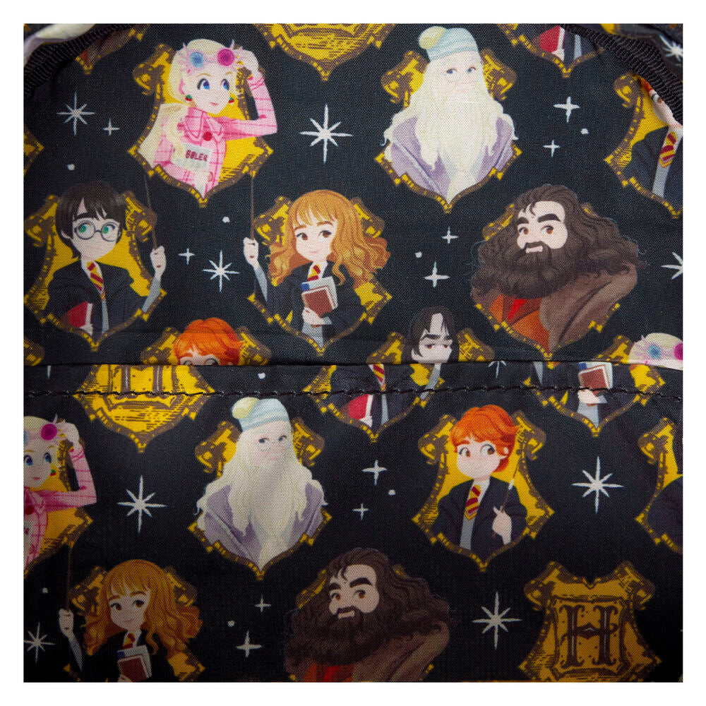 Loungefly Harry Potter Hogwarts Flap Pocket Mini Backpack - Ginga Toys