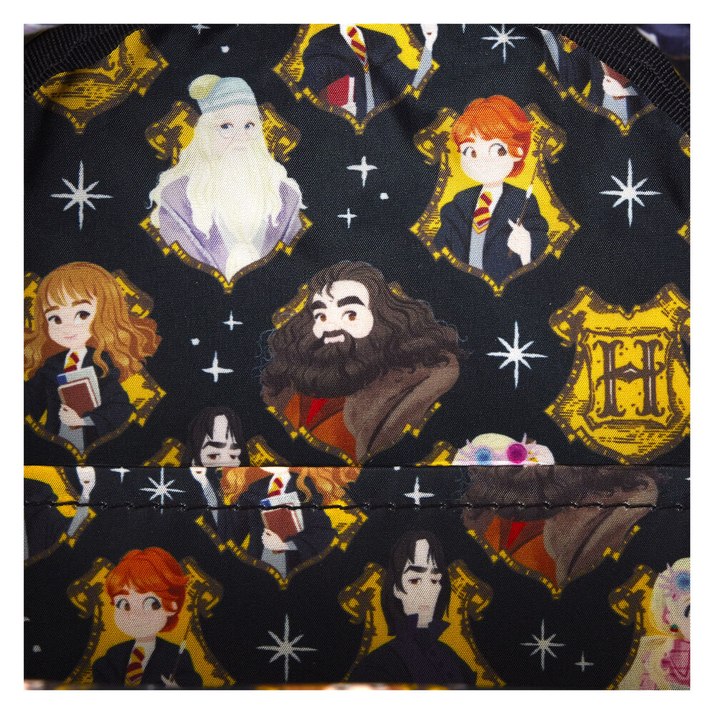 Loungefly Harry Potter Hogwarts All-Over Print Mini Backpack - Ginga Toys