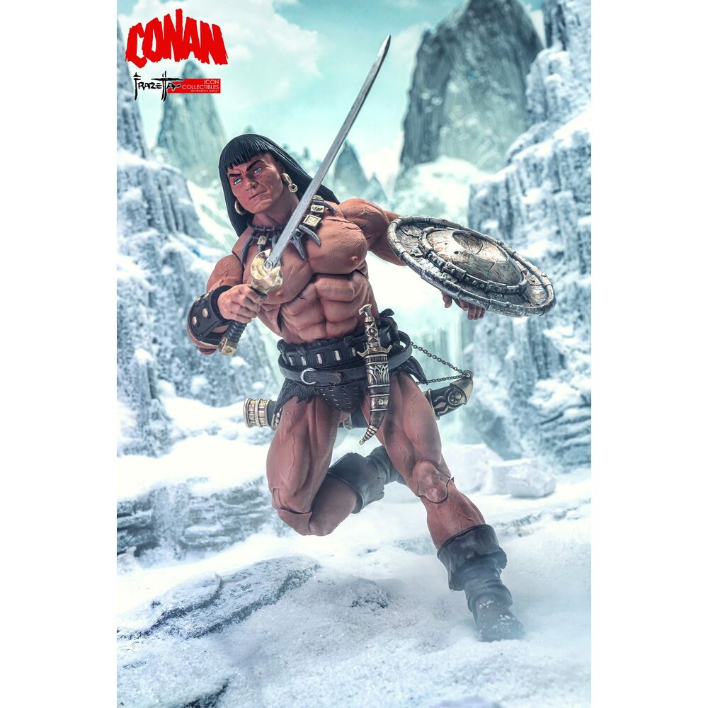 Conan the Barbarian ICON Collectibles 1/12 Scale Action Figure - Ginga Toys