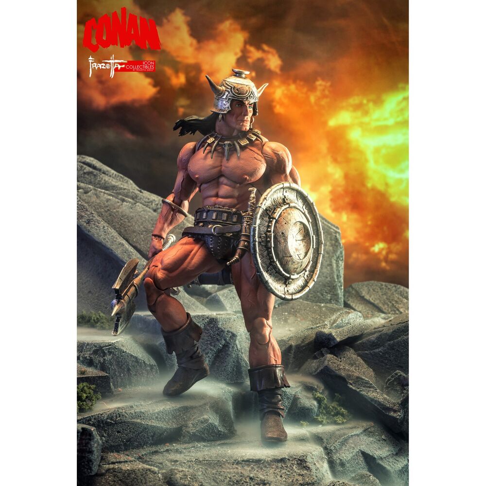 Conan the Barbarian ICON Collectibles 1/12 Scale Action Figure - Ginga Toys