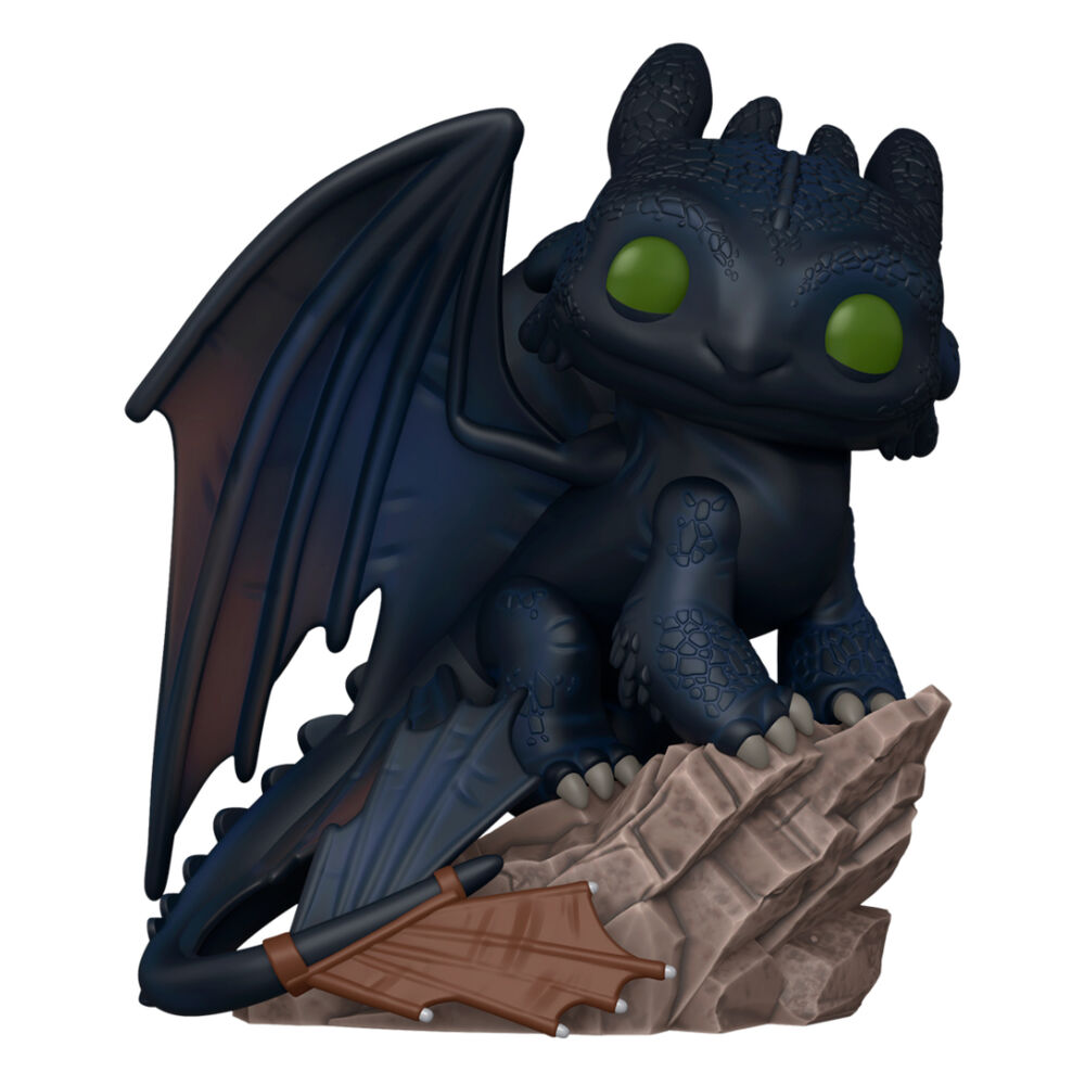 Funko Pop! Deluxe: How To Train Your Dragon - Toothless Vinyl Figure #1792 - Ginga Toys