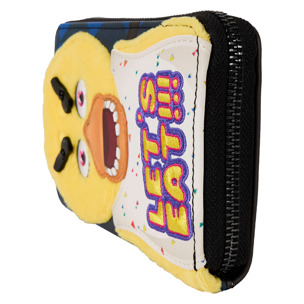 Loungefly Five Nights at Freddy's Chica Plush Cosplay Zip Around Wallet - Ginga Toys