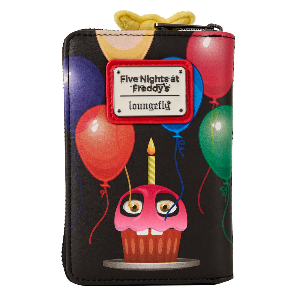 Loungefly Five Nights at Freddy's Chica Plush Cosplay Zip Around Wallet - Ginga Toys