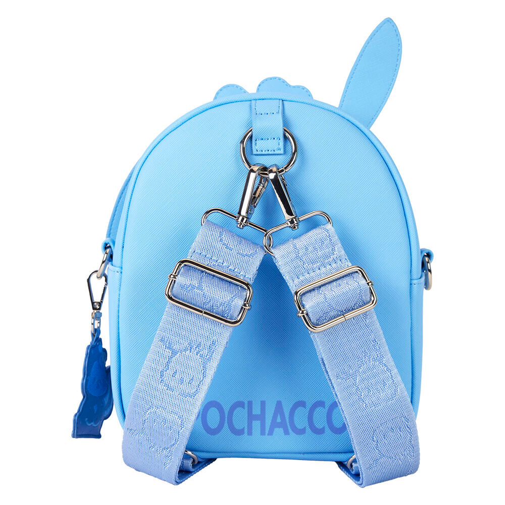 Loungefly Sanrio Pochacco Monochrome Cosplay Convertible Mini Backpack & Crossbody Bag - Ginga Toys