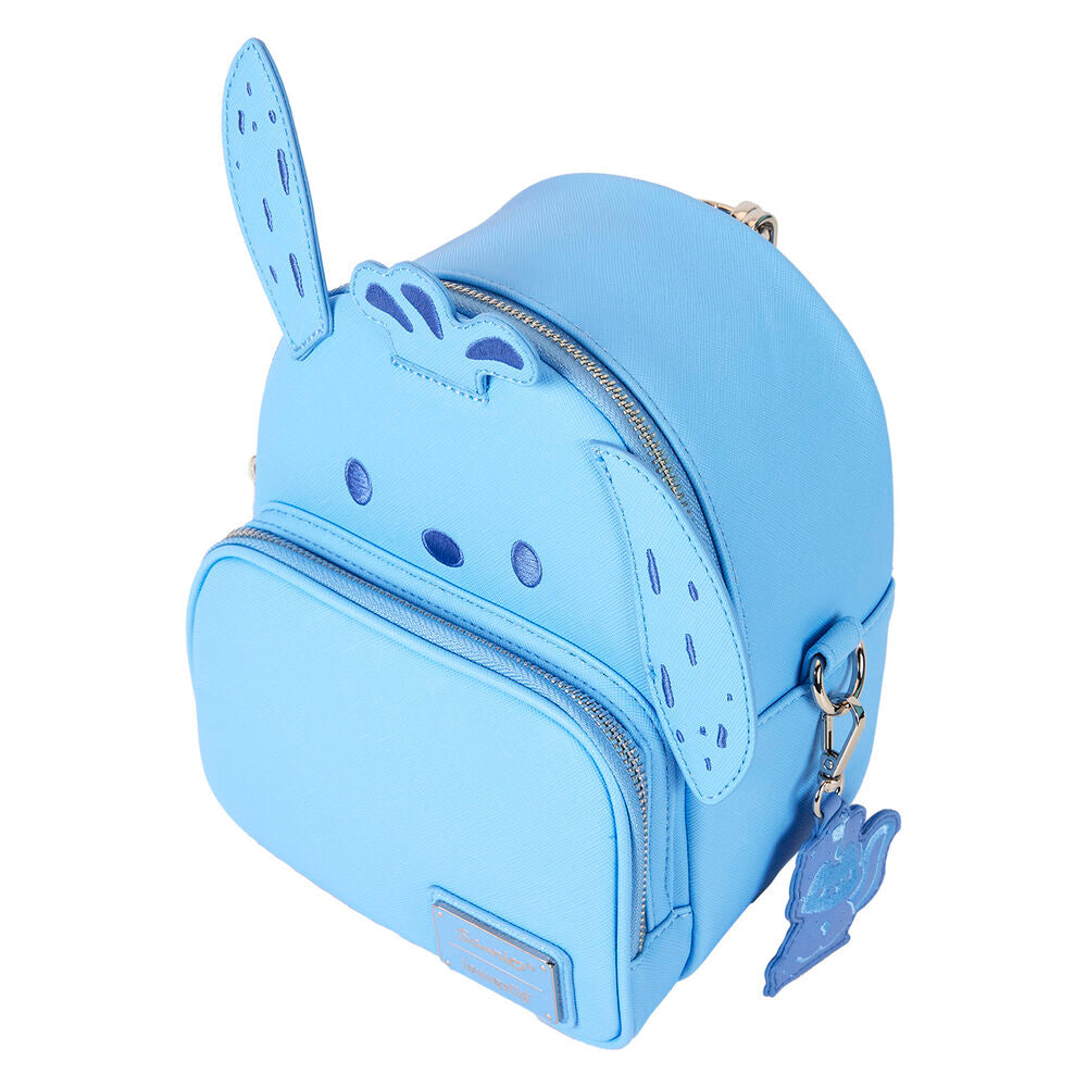 Loungefly Sanrio Pochacco Monochrome Cosplay Convertible Mini Backpack & Crossbody Bag - Ginga Toys