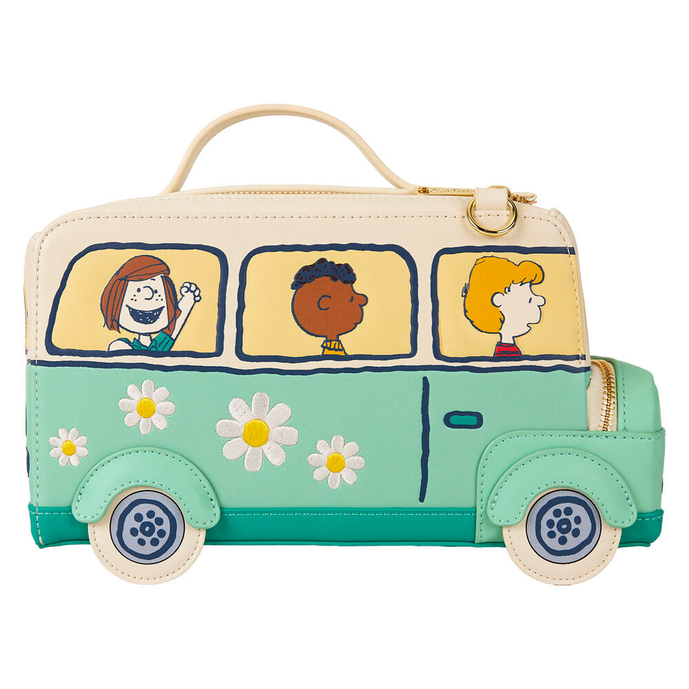 Loungefly Peanuts Snoopy Road Trip Bus Crossbody Bag - Ginga Toys
