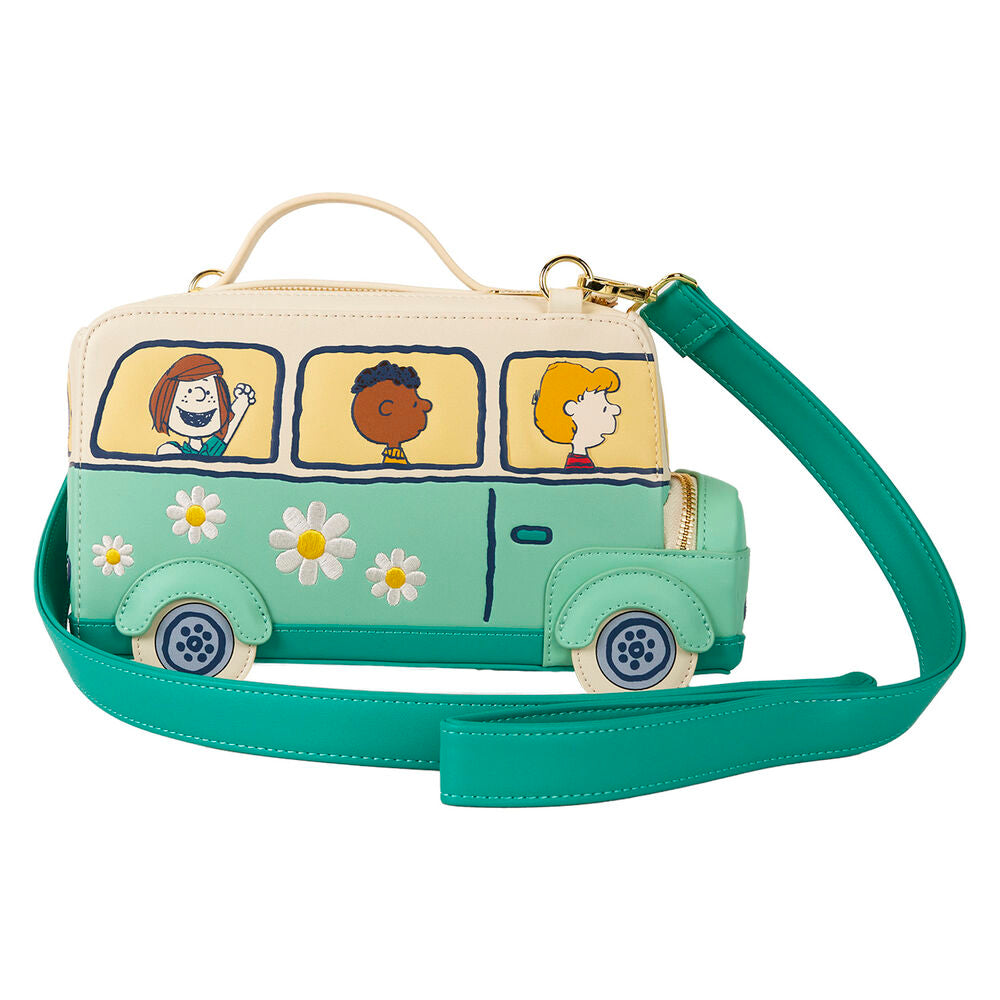 Loungefly Peanuts Snoopy Road Trip Bus Crossbody Bag - Ginga Toys