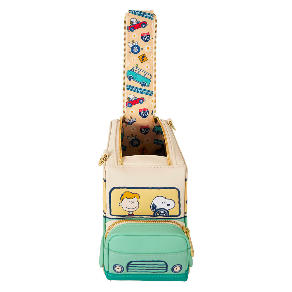 Loungefly Peanuts Snoopy Road Trip Bus Crossbody Bag - Ginga Toys