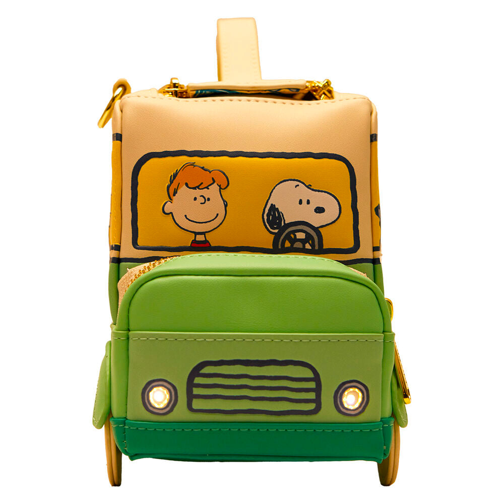 Loungefly Peanuts Snoopy Road Trip Bus Crossbody Bag - Ginga Toys