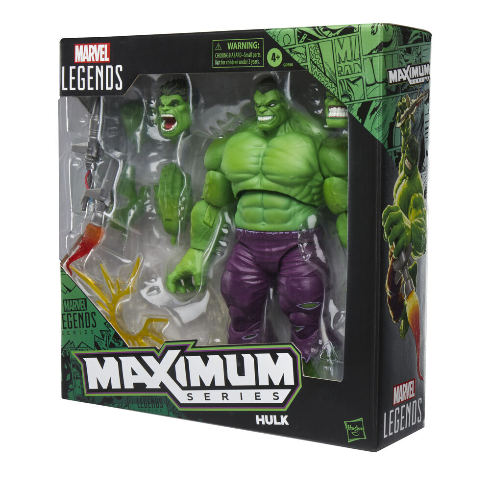 Marvel Legends Maximum Series Hulk Deluxe Action Figure - Ginga Toys