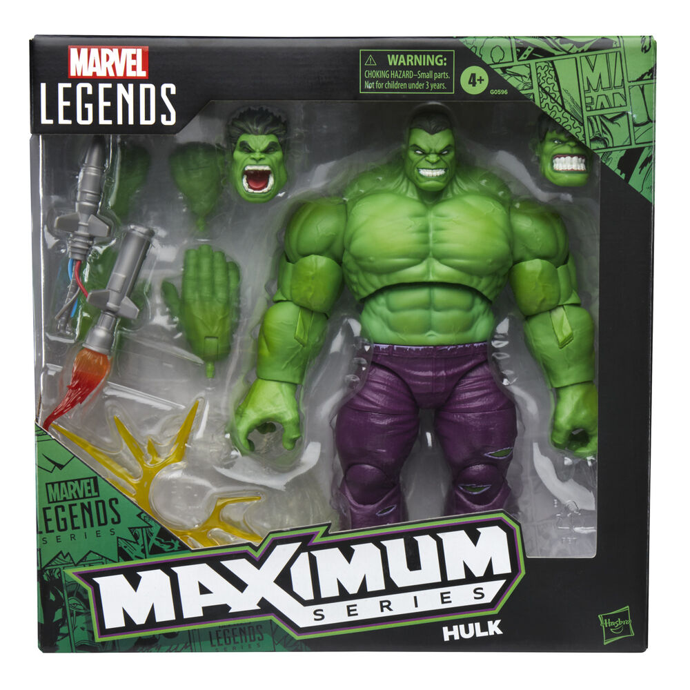 Marvel Legends Maximum Series Hulk Deluxe Action Figure - Ginga Toys