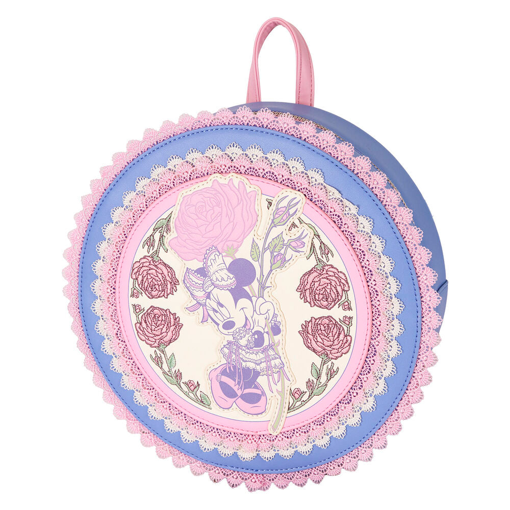 Loungefly Disney Minnie Mouse Floral and Lace Mini Backpack - Ginga Toys