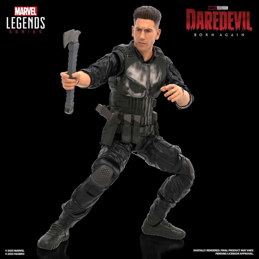 Daredevil: Born Again Marvel Legends Punisher Action Figure - Ginga Toys