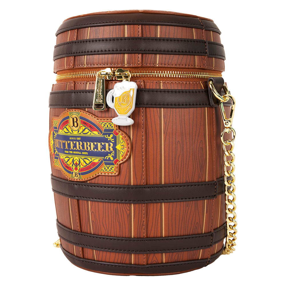 Loungefly Harry Potter Butterbeer Barrel Scented Figural Crossbody Bag - Ginga Toys