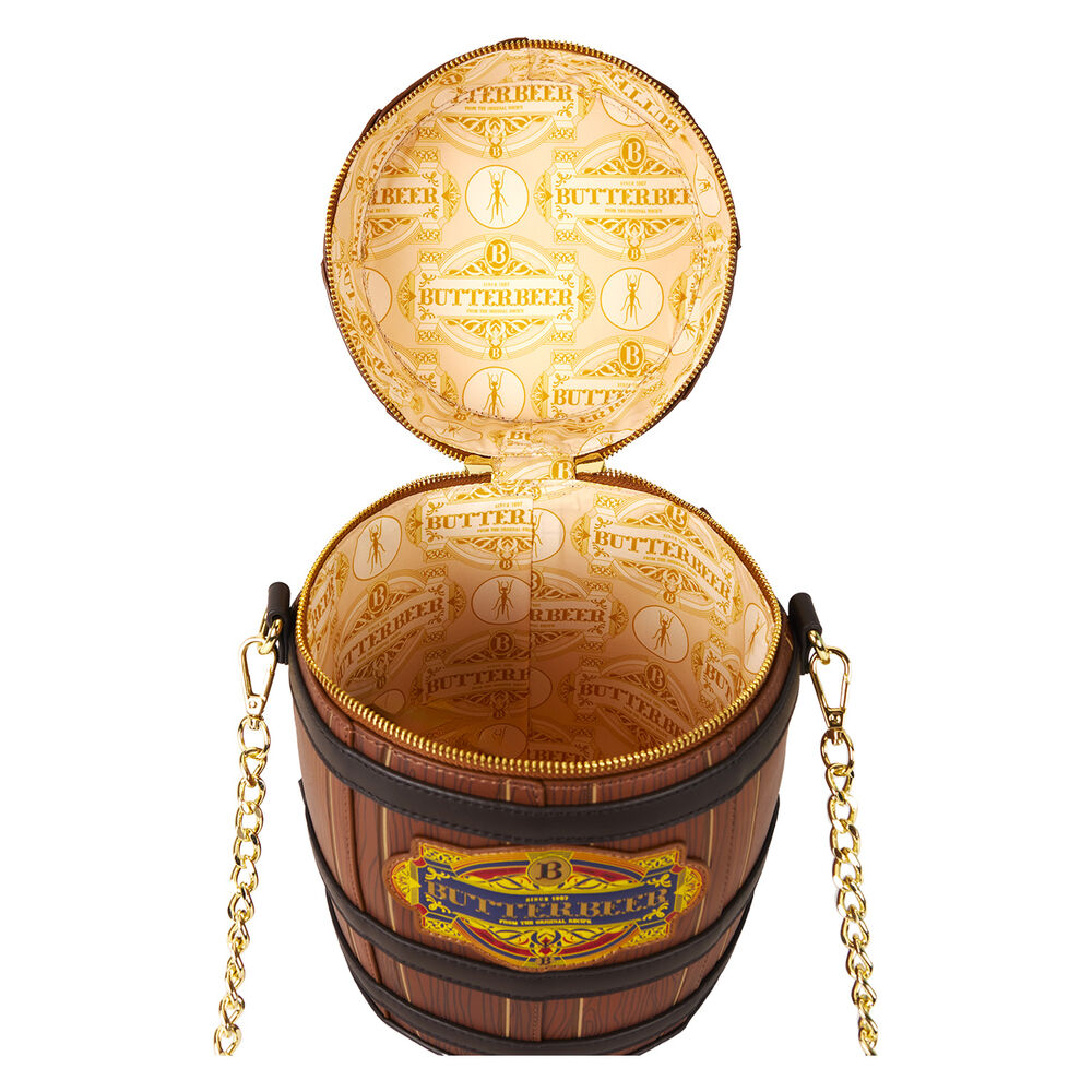 Loungefly Harry Potter Butterbeer Barrel Scented Figural Crossbody Bag - Ginga Toys