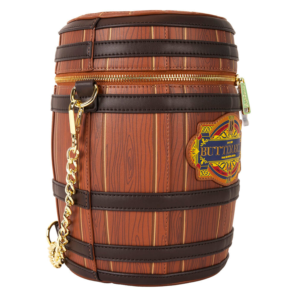 Loungefly Harry Potter Butterbeer Barrel Scented Figural Crossbody Bag - Ginga Toys