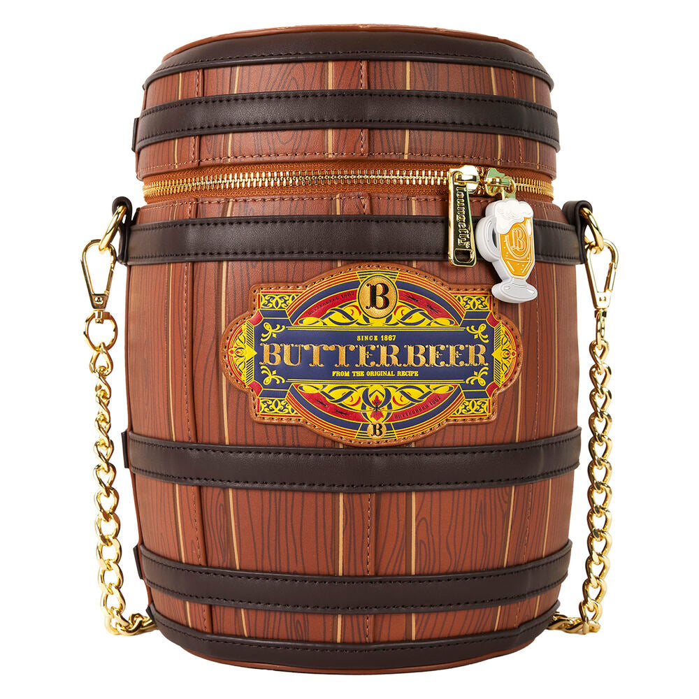 Loungefly Harry Potter Butterbeer Barrel Scented Figural Crossbody Bag - Ginga Toys