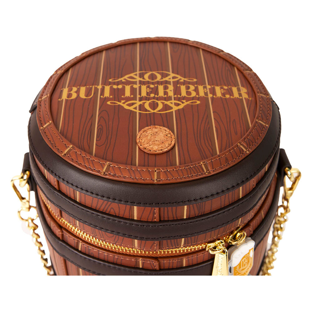 Loungefly Harry Potter Butterbeer Barrel Scented Figural Crossbody Bag - Ginga Toys