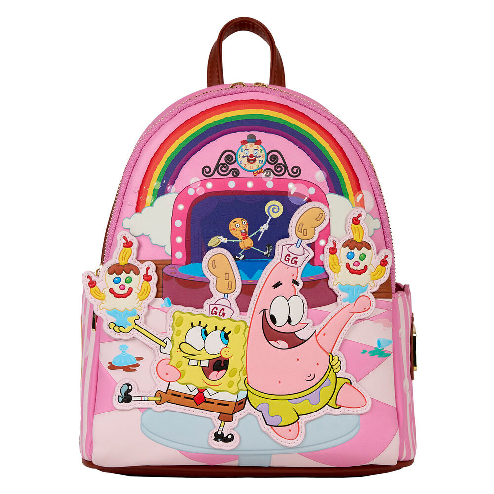 Loungefly SpongeBob Squarepants & Patrick Star Goofy Goober Light Up Mini Backpack - Ginga Toys