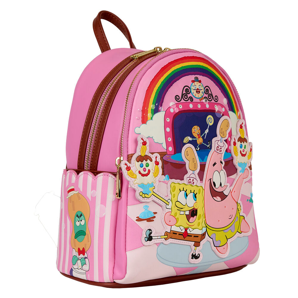 Loungefly SpongeBob Squarepants & Patrick Star Goofy Goober Light Up Mini Backpack - Ginga Toys