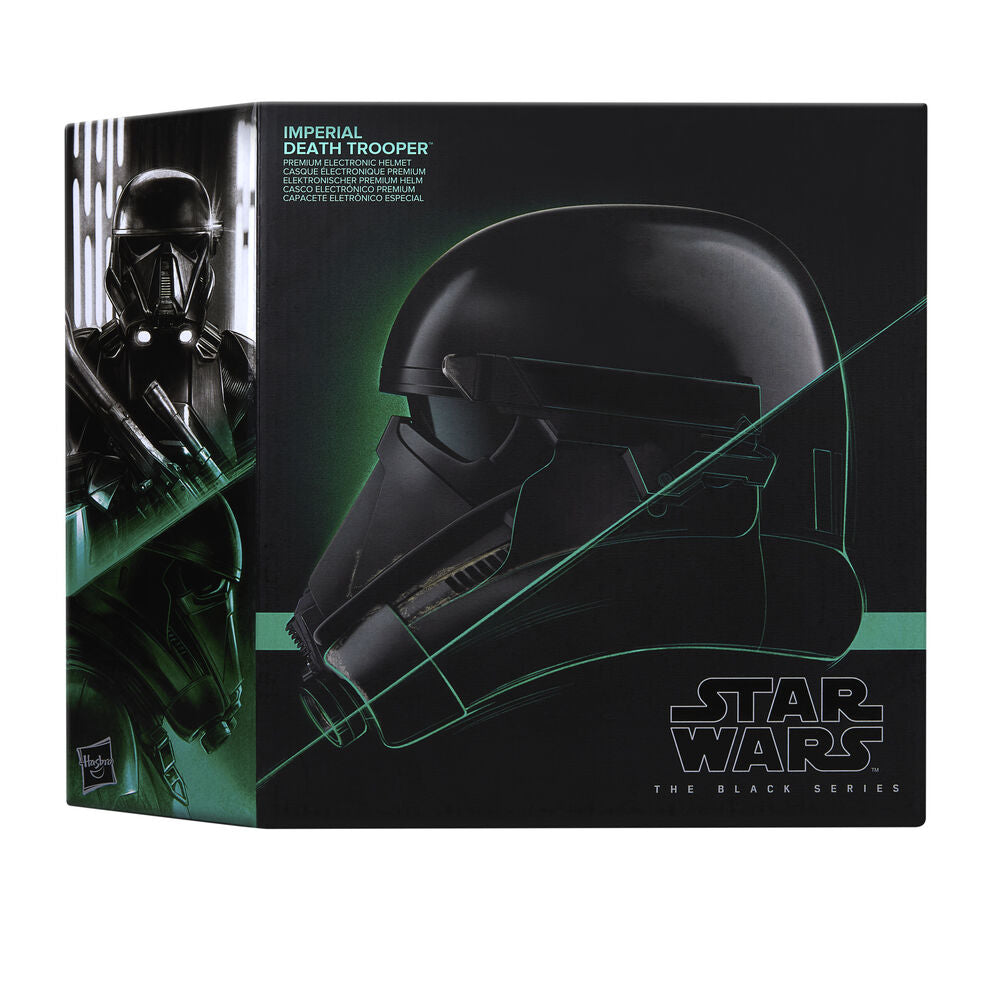 Star Wars: The Black Series Death Trooper 1:1 Scale Wearable Electronic Helmet - Ginga Toys