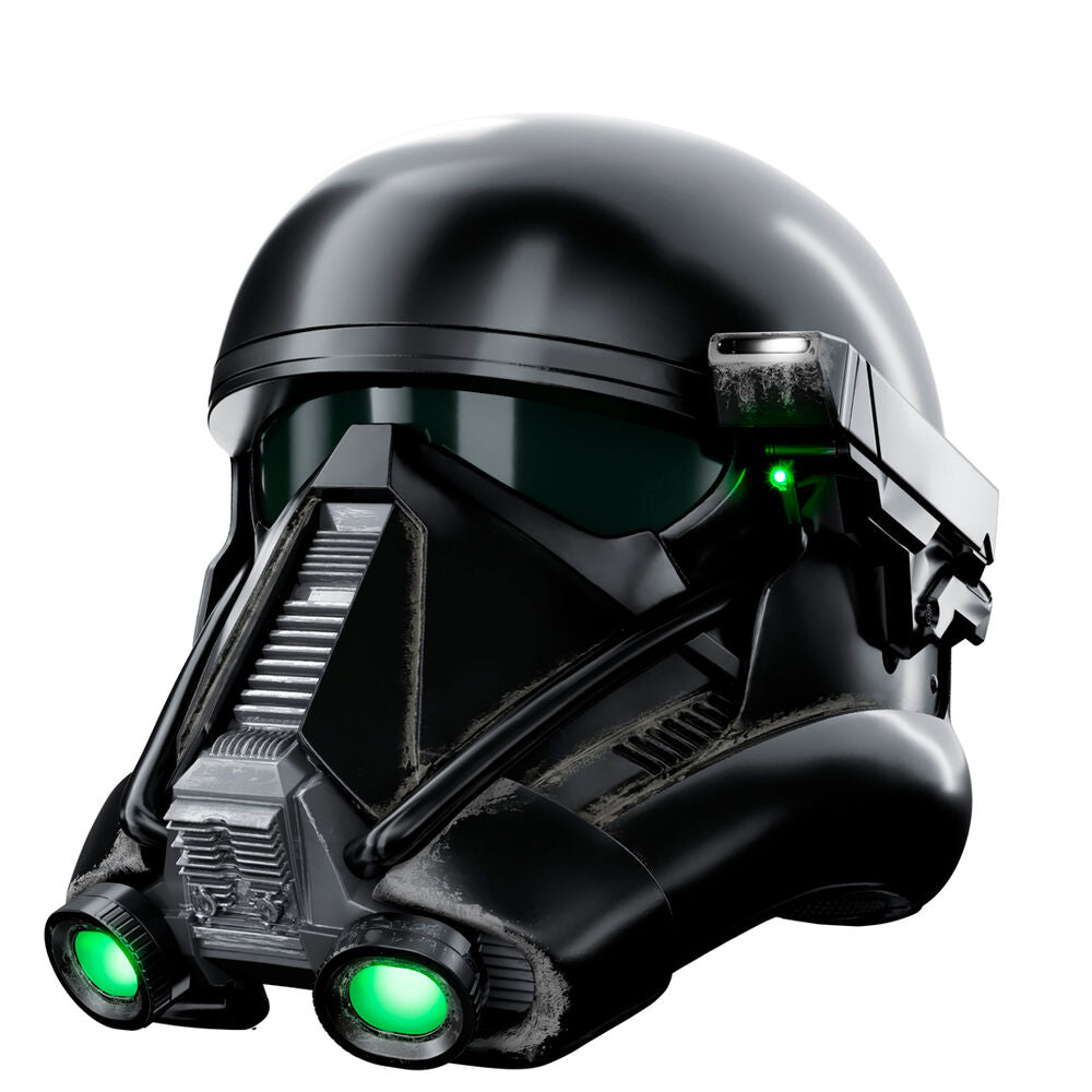 Star Wars: The Black Series Death Trooper 1:1 Scale Wearable Electronic Helmet - Ginga Toys