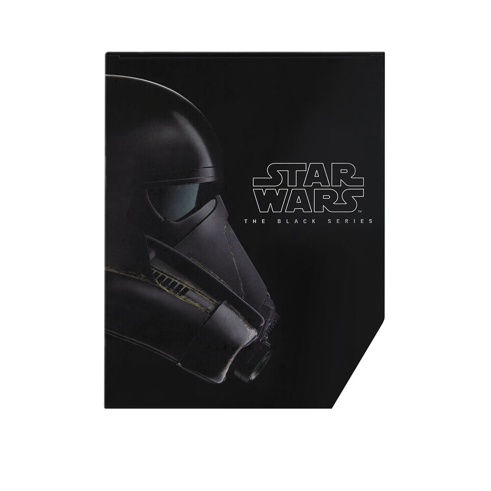 Star Wars: The Black Series Death Trooper 1:1 Scale Wearable Electronic Helmet - Ginga Toys