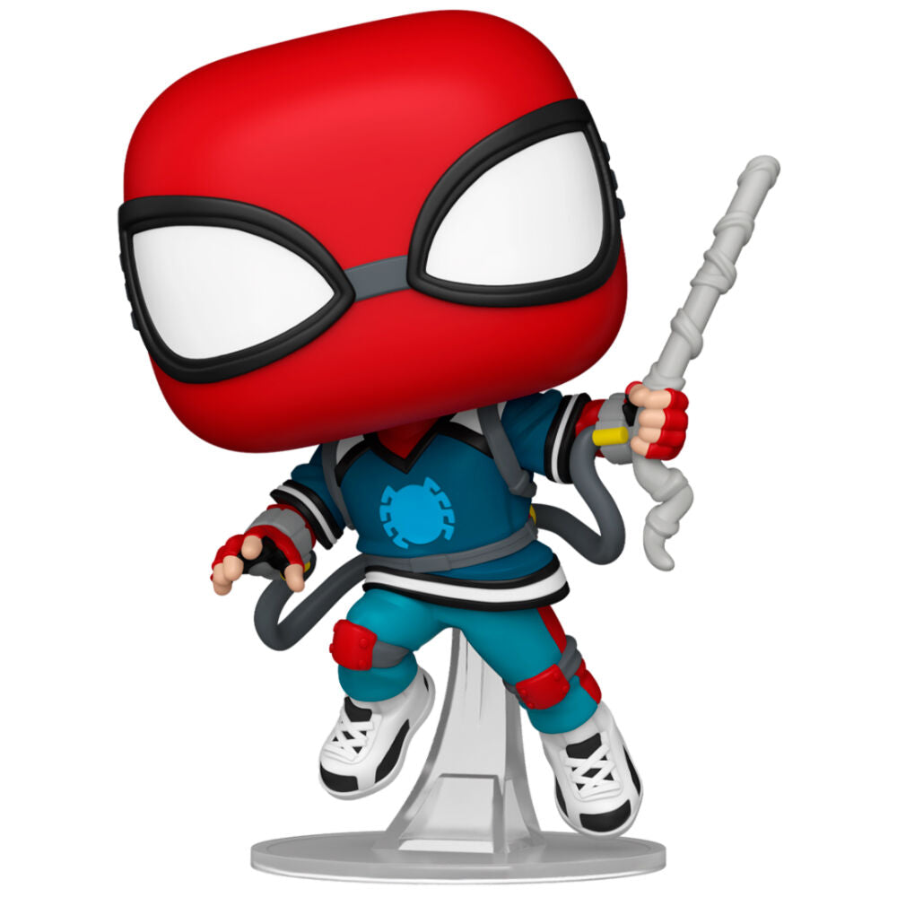 Funko Pop! Marvel: Your Friendly Neighbourhood Spider-Man - Spider-Man (Homemade Suit) Vinyl Figure #1527 - Ginga Toys