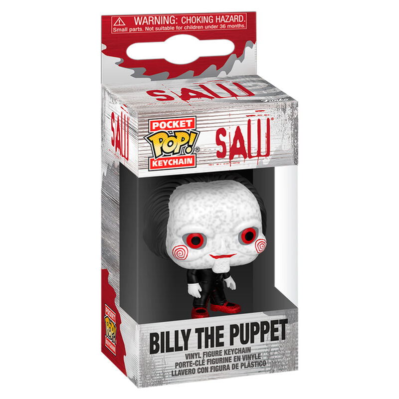 Funko Pocket Pop! Keychain: Saw - Billy the Puppet - Ginga Toys