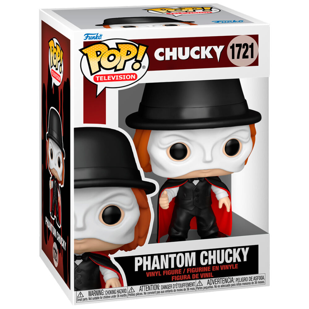 Funko Pop! Television: Chucky (TV Series) - Phantom Chucky Vinyl Figure #1721 - Ginga Toys