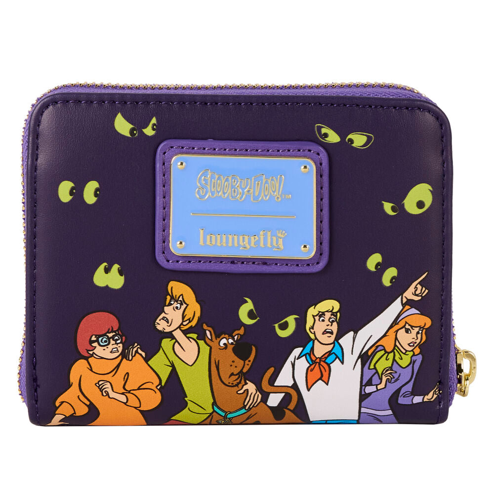 Loungefly Scooby-Doo Mystery Inc. Glow Zip Around Wallet - Ginga Toys