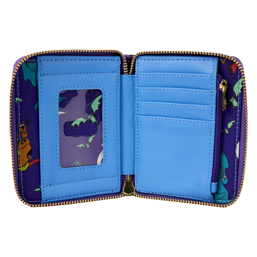 Loungefly Scooby-Doo Mystery Inc. Glow Zip Around Wallet - Ginga Toys