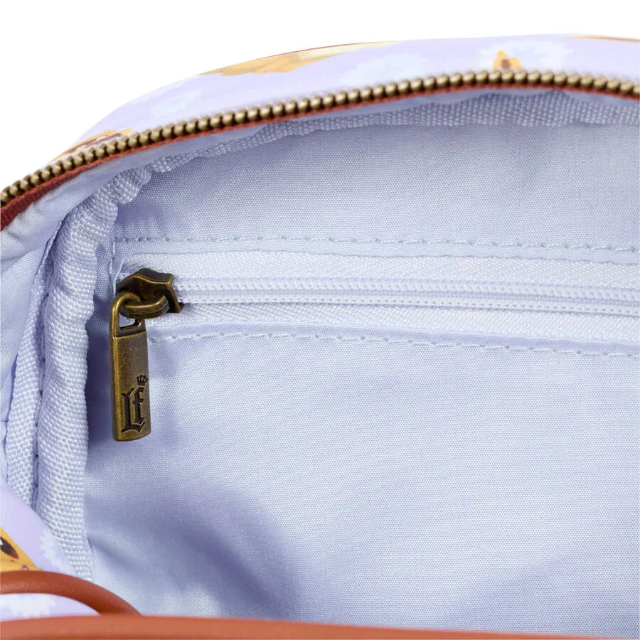 Loungefly Pokemon Eevee AOP Passport Crossbody Bag