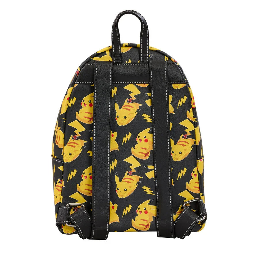 Loungefly Pokemon Pikachu All Over Print Mini Backpack