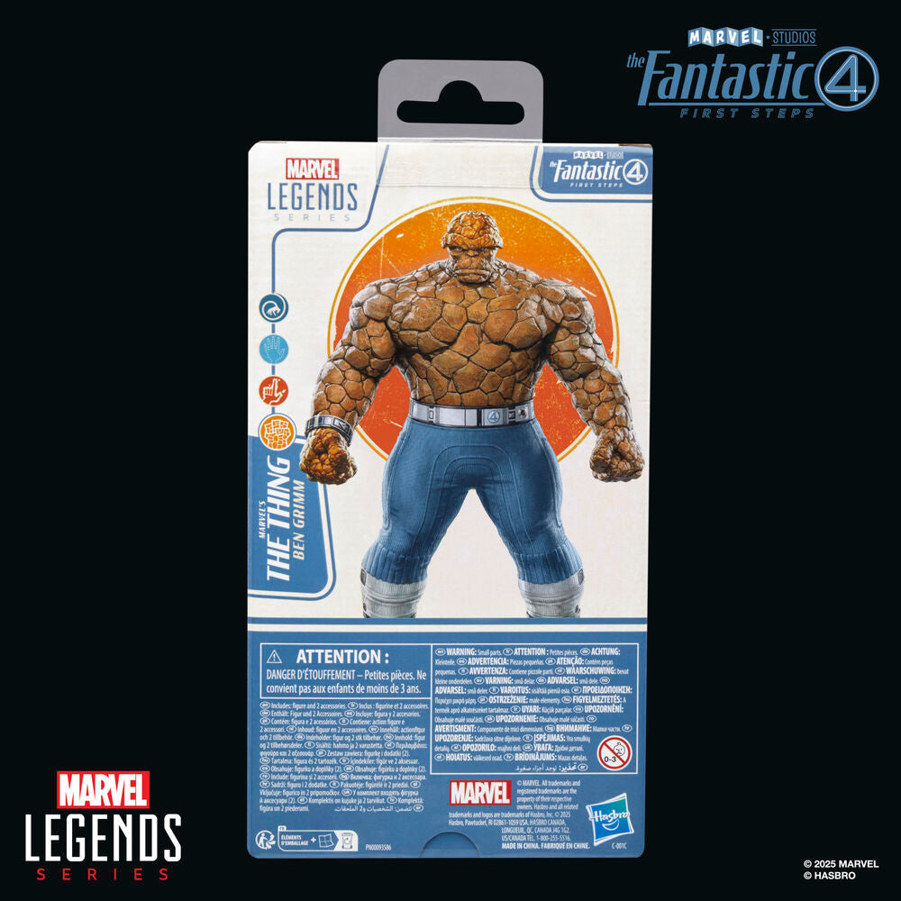 The Fantastic Four: First Steps Marvel Legends The Thing Action Figure - Ginga Toys