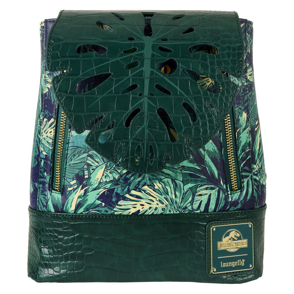 Loungefly Jurassic World Jungle Velociraptor Mini Backpack