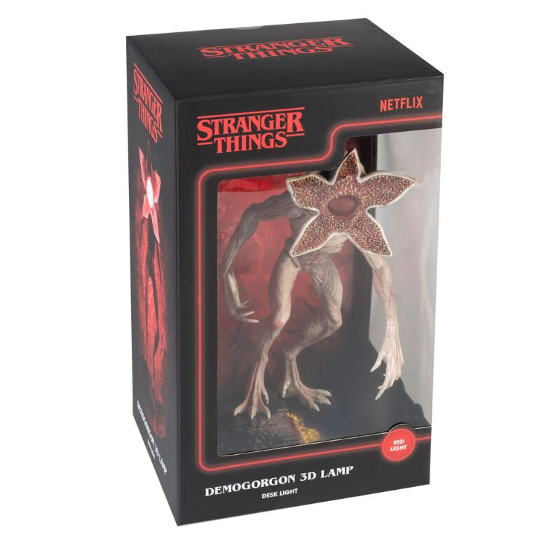 Stranger Things Demogorgon Rechargeable LED Desk Lamp - Ginga Toys
