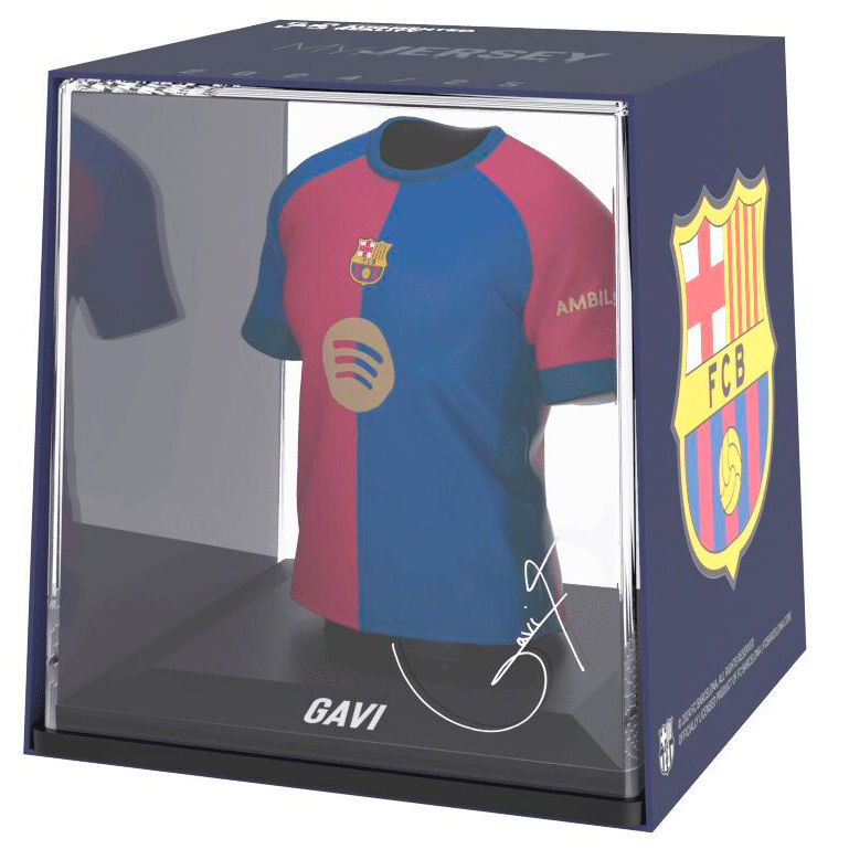 Football Barcelona FC Gavi 2024/25 Mini T-Shirt Figure - Ginga Toys